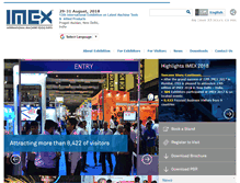 Tablet Screenshot of imexonline.com